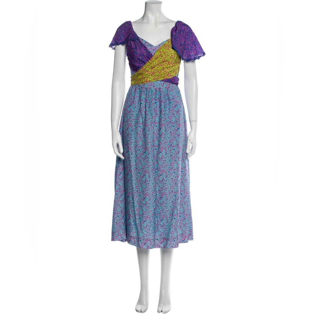Tanya Taylor floral print dress